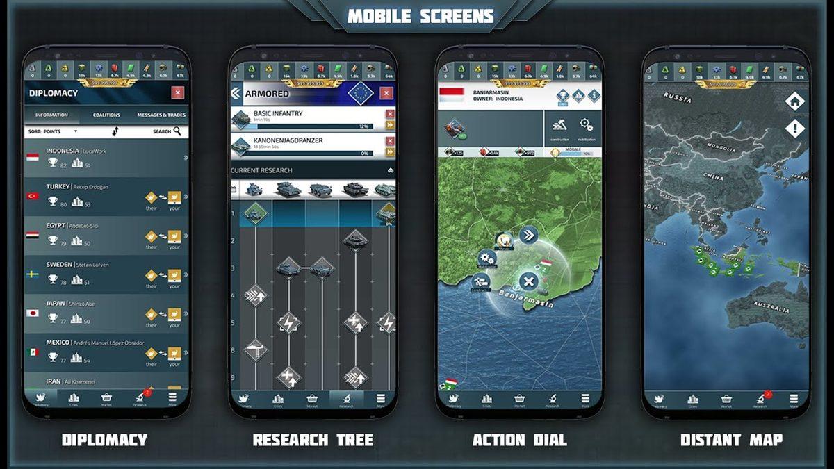 Gerçek Zamanlı Strateji Oyunu Conflict of Nations: WW3 Android ve iOS İçin Yayınlandı