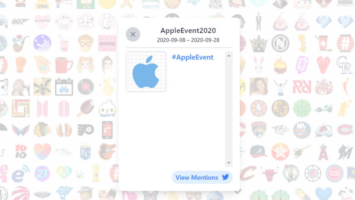 Apple, Yaklaşan Etkinliğine Özel Twitter’da Mavi Renkli Konu Etiketi Oluşturdu