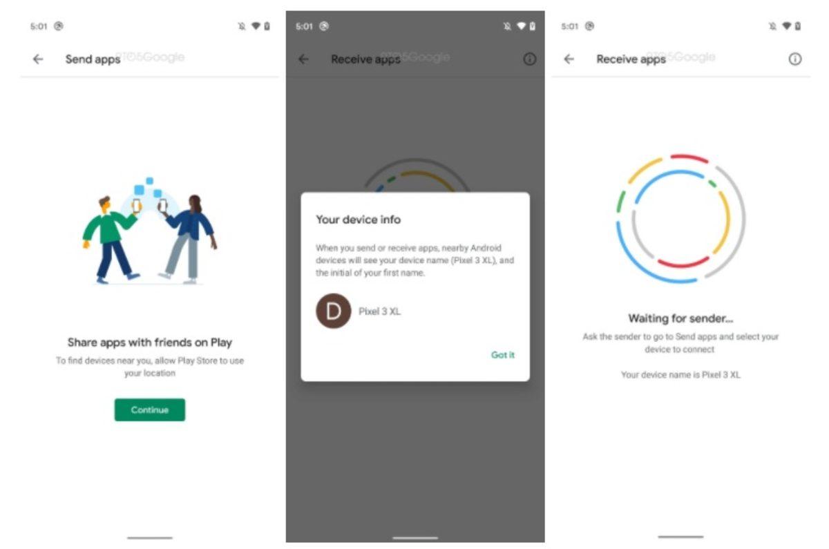 Google Play Store’da Uygulama Paylaşma Özelliği Göründü