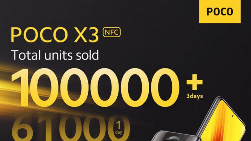Fiyat/Performans Canavarı POCO X3 NFC, İlk Üç Günde 100.000’den Fazla Sattı