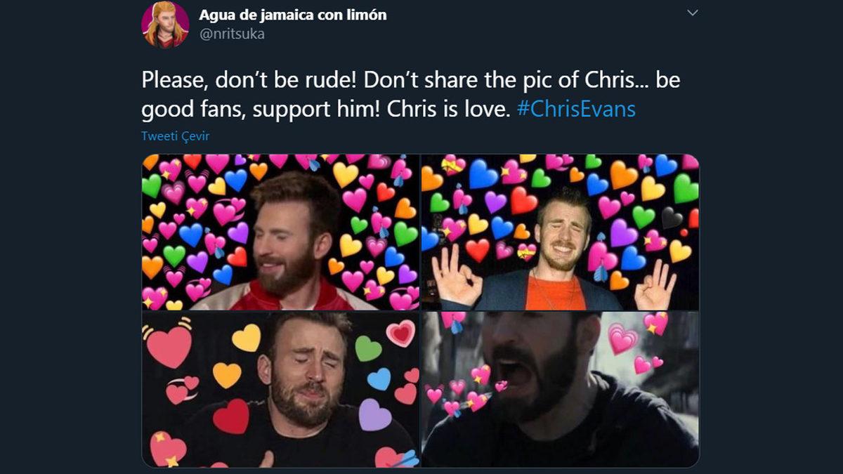 Chris Evans, Yanlışlıkla Çıplak Fotoğrafını Paylaştı: İnternet Çılgına Döndü