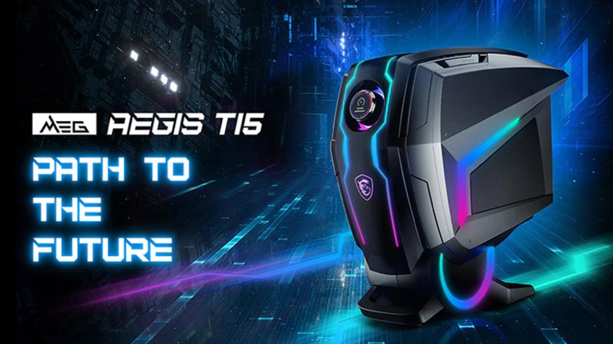MSI, NVIDIA RTX 3080’li MEG Aegis Ti5 Oyun Canavarını Duyurdu