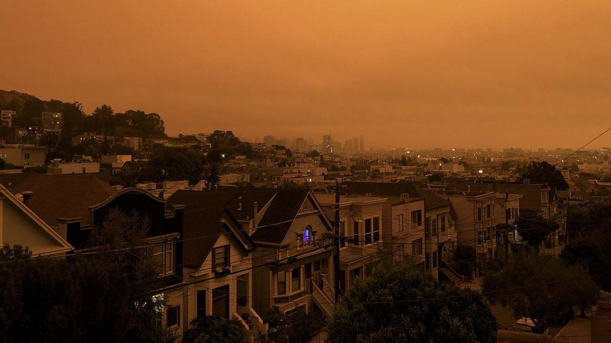 ABD’de Gerçekleşen Yangınlardan Çıkan Korkunç Duman Uzaydan Gözlemlendi