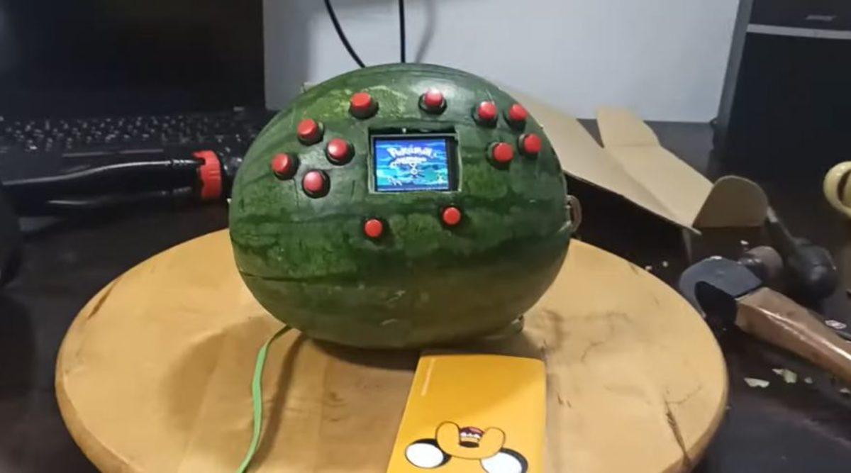 Singapurlu Bir Öğrenci, Karpuzdan Çalışan Gameboy Yaptı