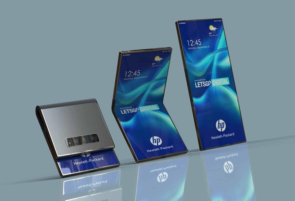 HP’nin Samsung Galaxy Z Flip Benzeri Katlanabilir Telefon Patenti Ortaya Çıktı