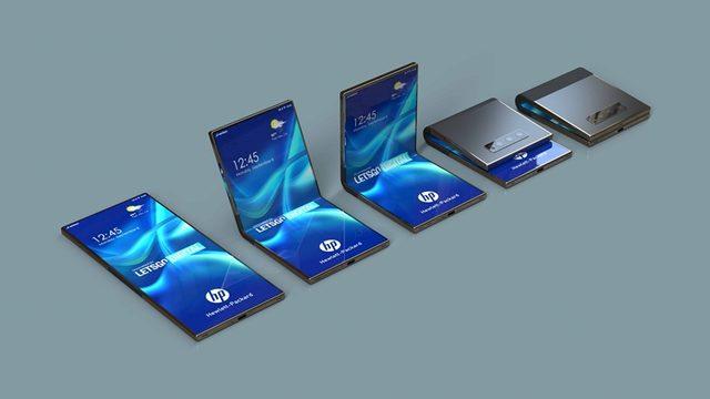 HP’nin Samsung Galaxy Z Flip Benzeri Katlanabilir Telefon Patenti Ortaya Çıktı