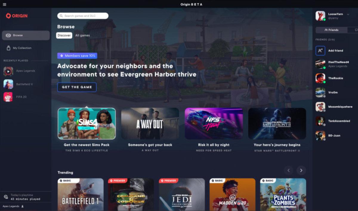 Electronic Arts, İyice Hantallaşan Origin’in Fişini Çekiyor: Yeni Uygulama EA Desktop