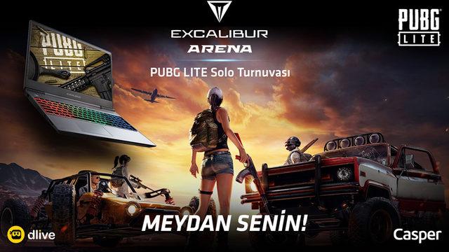 Excalibur Arena’nın PUBG Lite Turnuvası, Bu Hafta Sonu Başlıyor
