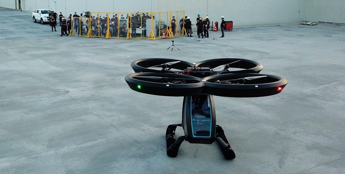 Türkiye’nin İlk Uçan Arabası ’CEZERİ’, Test Uçuşunu Başarıyla Tamamladı [Video]