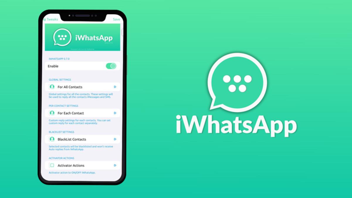 WhatsApp Mesajlarını Otomatik Yanıtlayabilen Tweak: iWhatsApp