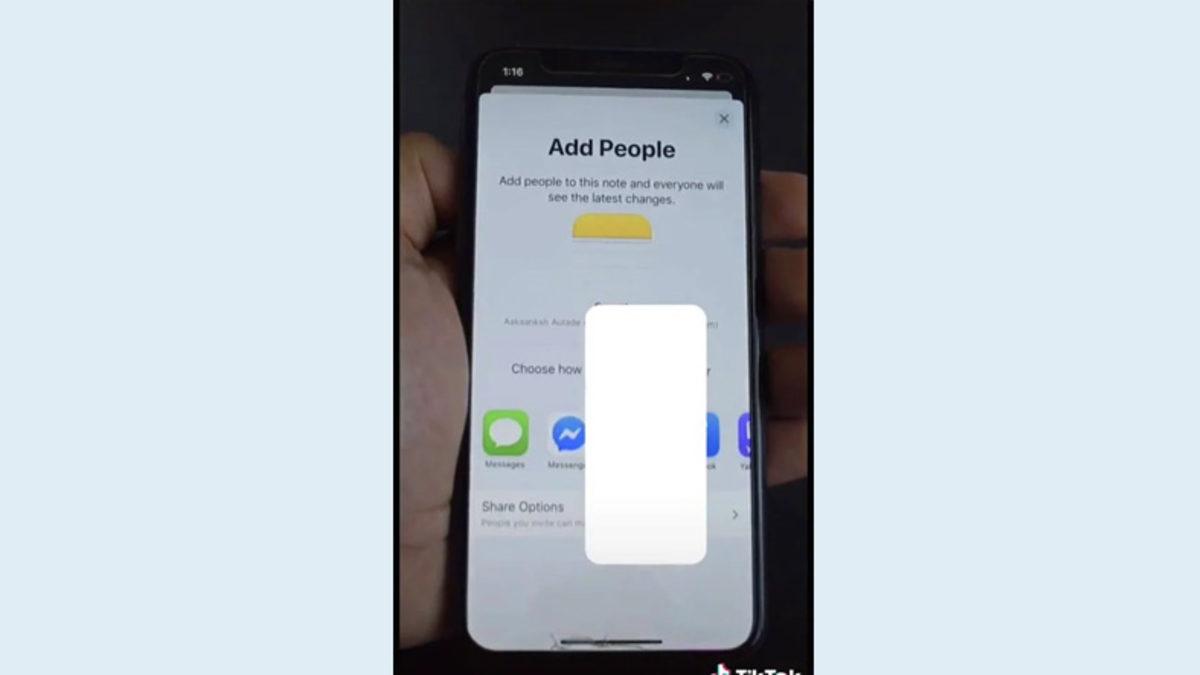 TikTok’ta Ortaya Çıkan ve iPhone’da Gizli Mesajlaşmaya İzin Veren Notlar Hilesi