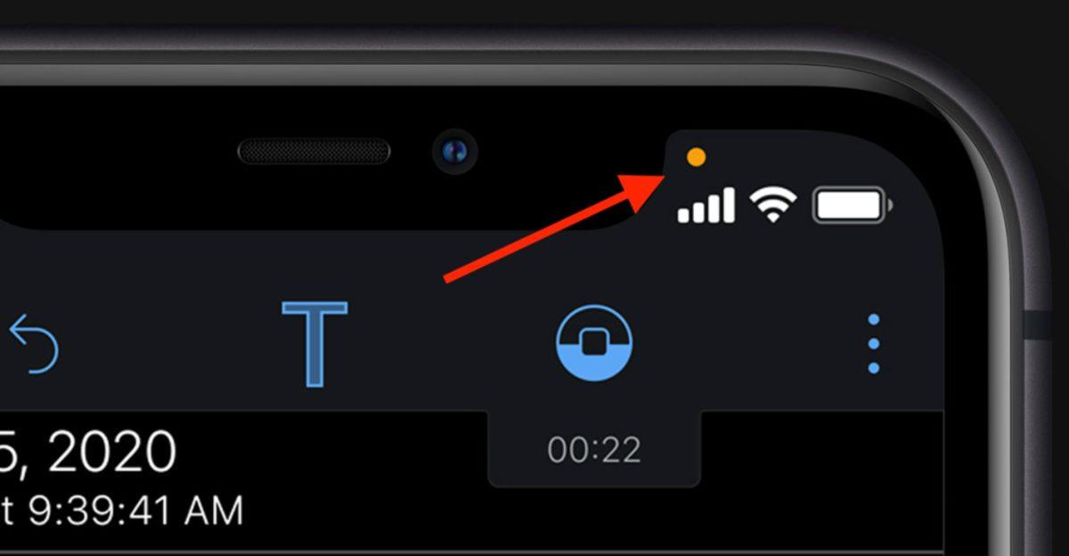 iOS 14’le Birlikte iPhone’ların Ekranında Beliren Turuncu Renkli Nokta Ne İşe Yarıyor?