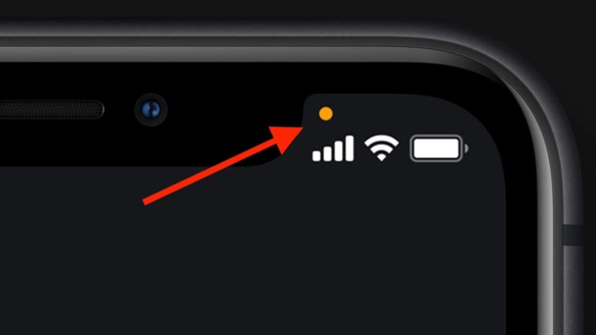 iOS 14’le Birlikte iPhone’ların Ekranında Beliren Turuncu Renkli Nokta Ne İşe Yarıyor?
