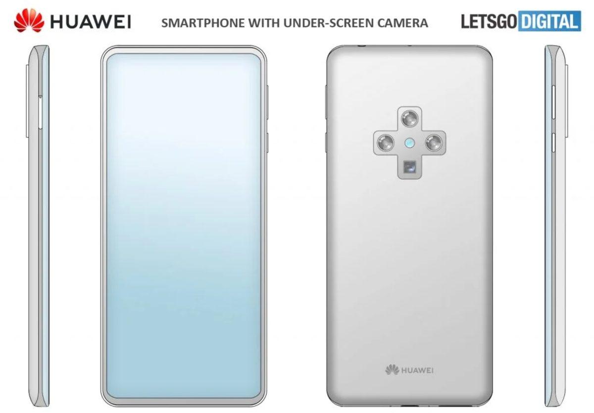 Huawei, Ön Kamerası Ekran Altına Gömülü Bir Telefon üzerinde Çalışıyor
