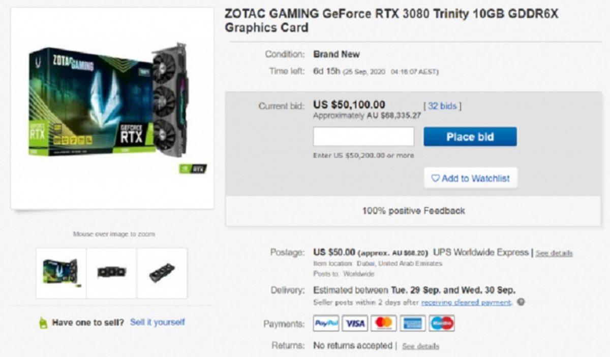 NVIDIA, Karaborsacılarla Mücadele Etmek İçin RTX 3080 Siparişlerini Manuel Olarak İnceliyor