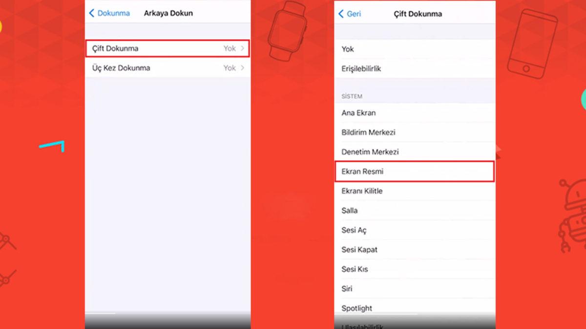 iPhone’un Arkasına Dokunarak Nasıl Ekran Görüntüsü Alınır?