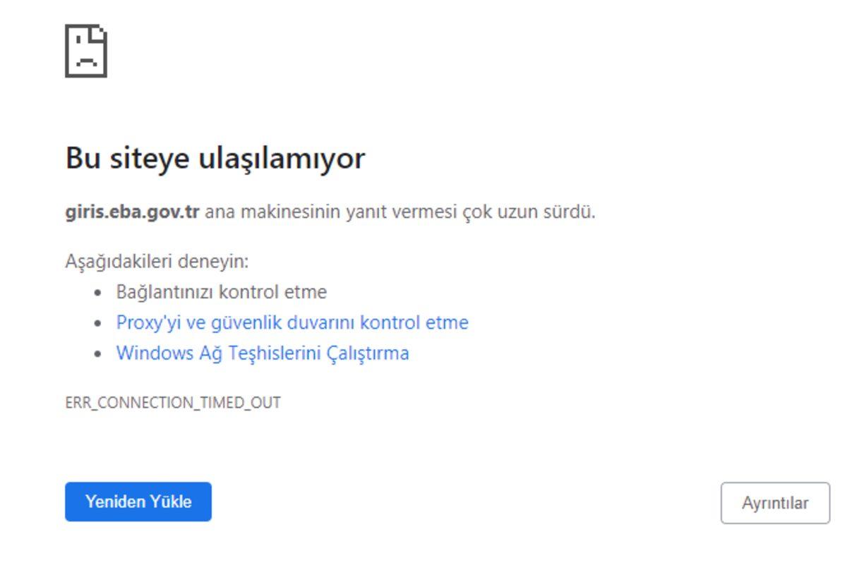 EBA’ya Erişemeyen Öğrenci ve Öğretmenler, ’Çok Kalabalık’ Uyarısı Alıyorlar