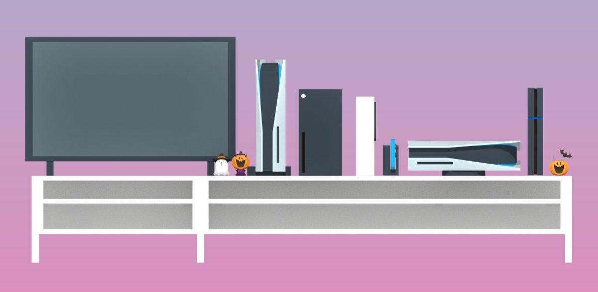 PS5’in Evin İçinde Ne Kadar Alan Kaplayacağını Gösteren İllüstrasyon Çalışmaları