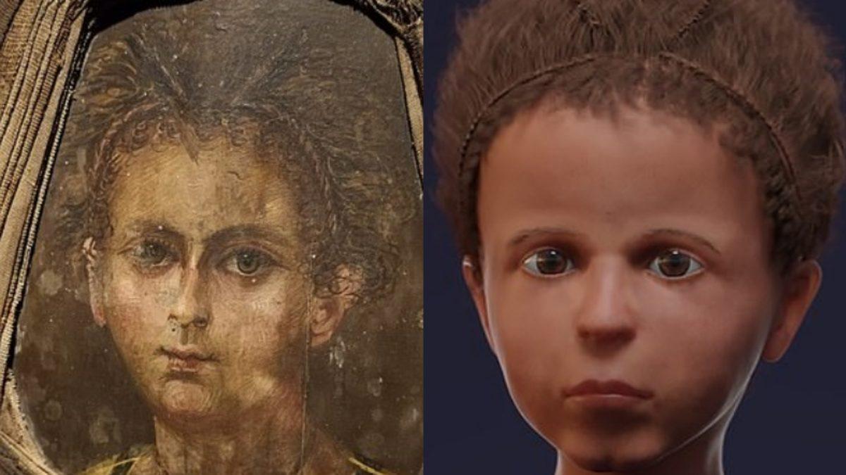 Yaklaşık 2000 Yıllık Mumya Portresi, 3 Boyutlu Olarak Yeniden Modellendi