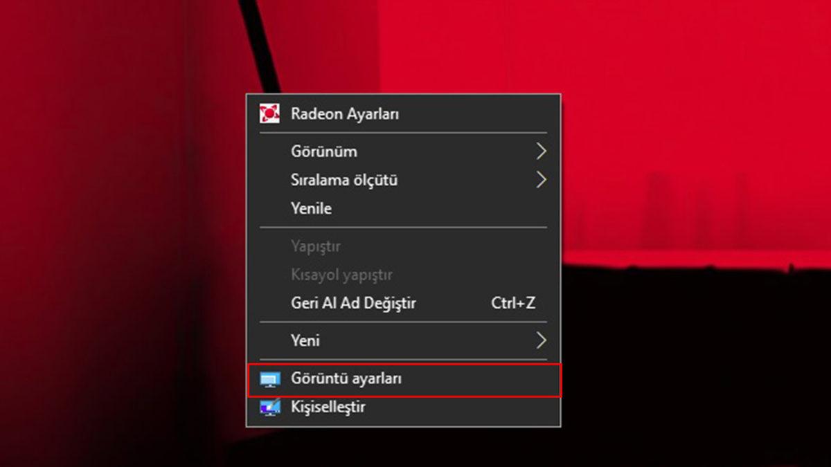 Windows 10’da Ekran Çözünürlüğü Nasıl Değiştirilir?