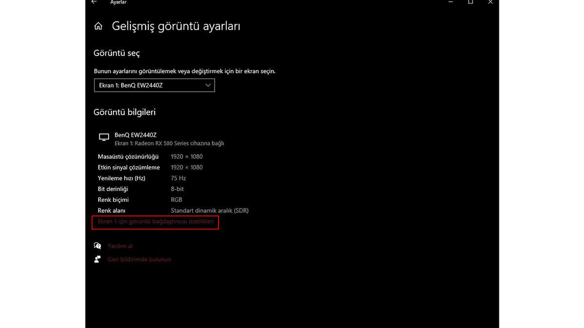 Windows 10’da Ekran Çözünürlüğü Nasıl Değiştirilir?