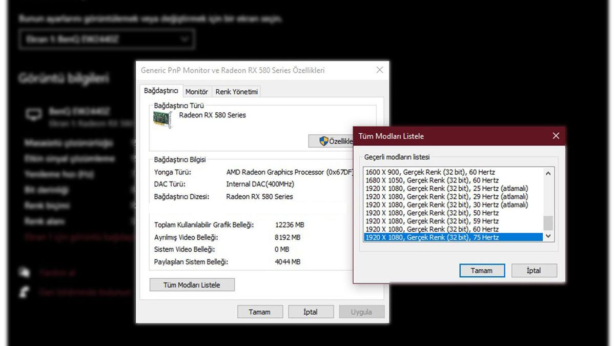 Windows 10’da Ekran Çözünürlüğü Nasıl Değiştirilir?