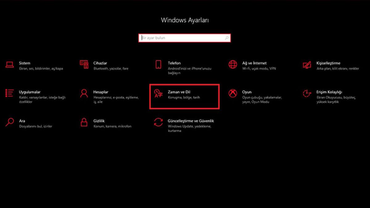 Windows 10’da Klavye Dili Nasıl Değiştirilir?