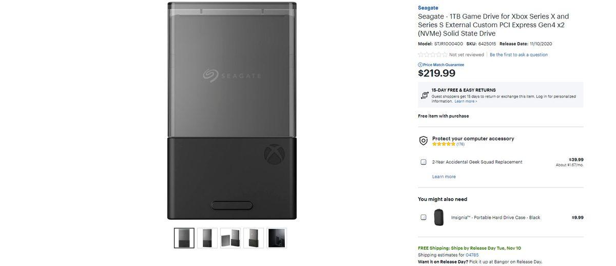 Seagate’in Xbox Series X ve S’e Özel Harici SSD’sinin Epey Yüksek Fiyatı Göründü