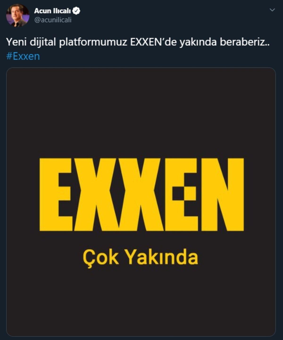 Acun Ilıcalı, Netflix Rakibi Dijital Platformunun İsmini Açıkladı: Exxen