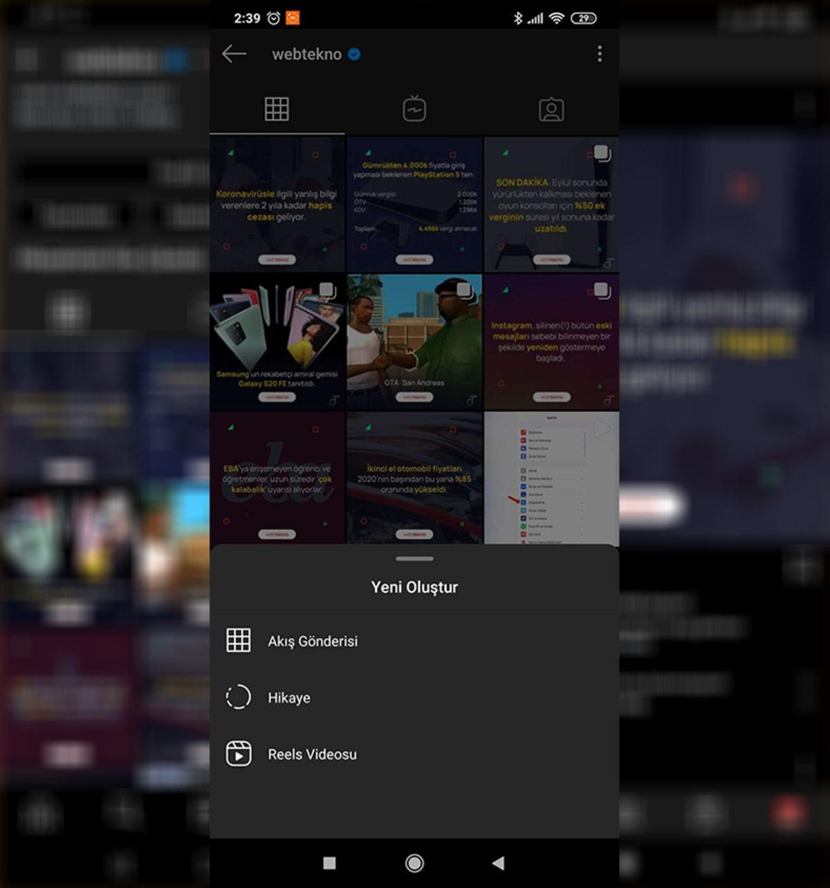 Mağaza’yı Öne Çıkarmak İsteyen Instagram’ın Yeni Tasarımı Bazı Hesaplarda Ortaya Çıktı