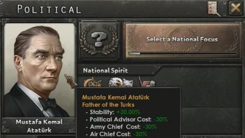 Strateji Oyunu Hearts of Iron IV’e Atatürk ve Türkiye Eklenecek: Güncelleme Tarihi Açıklandı