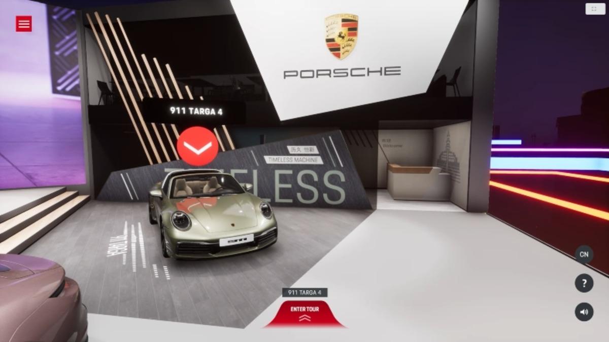 Porsche 2020 Pekin Otomobil Fuarı’nda Sanal Stand Açtı