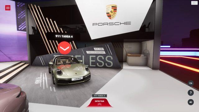 Porsche 2020 Pekin Otomobil Fuarı’nda Sanal Stand Açtı