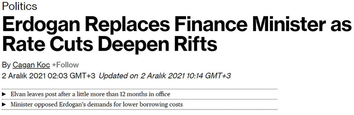 Maliye Bakanı’nın İstifası, Dünya Basınında Gündem Oldu: İşte Atılan Başlıklar