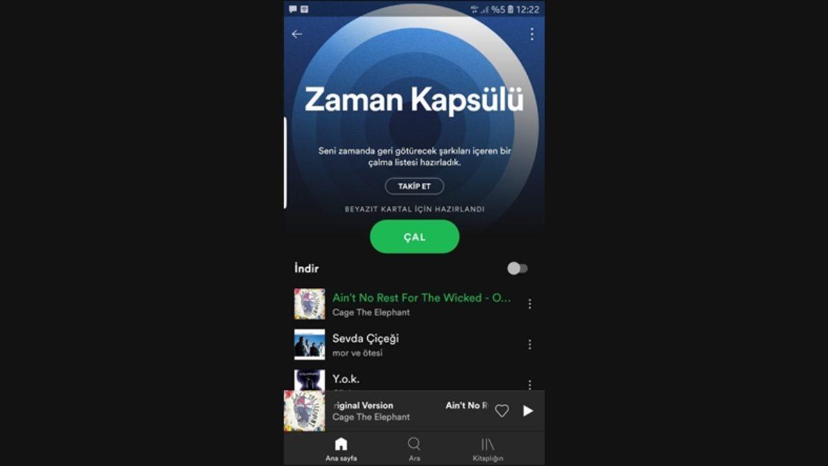 Spotify, Eski Şarkıları Hatırlatan ’Zaman Kapsülü’ Çalma Listesini Yayınladı