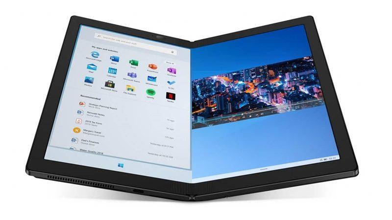 Lenovo, Dünyanın İlk Katlanabilir Dizüstü Bilgisayarını Ön Siparişe Açtı