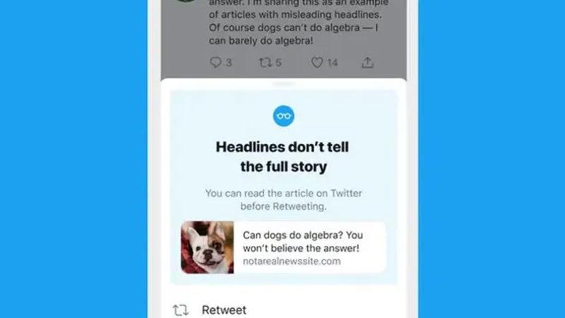 Twitter, İçerikleri Okumadan Retweetleyen Kullanıcılarını Uyarmaya Başladı