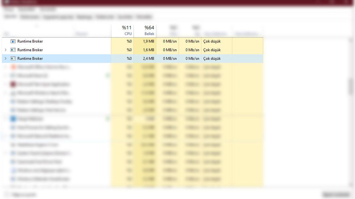 Runtime Broker Nedir, Virüs Olabilir mi?