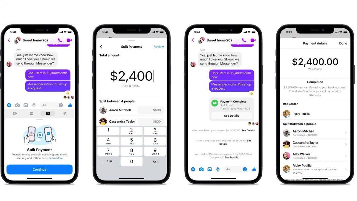 Messenger’a ’Alman Usulü Hesap Ödeme’ Geliyor: Facebook ’Bölünmüş Ödemeler’ Özelliğini Test Etmeye Hazırlanıyor