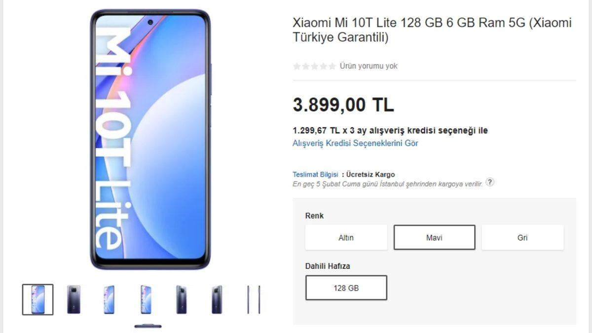 Xiaomi Mi 10T Lite, Çok Konuşulacak Fiyatıyla Türkiye’de Satışa Sunuldu