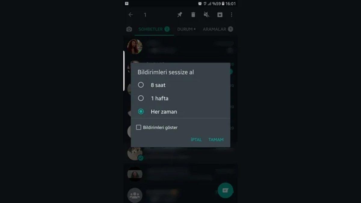 WhatsApp, Sohbeti Sonsuza Kadar Sessize Al Özelliğini Tüm Kullanıcılara Yayınladı
