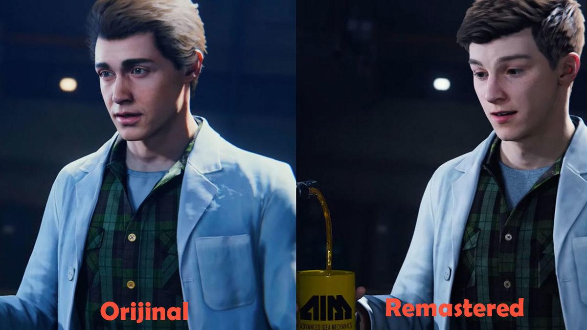 Marvel’s Spider-Man Remastered’da Peter Parker’ın Yüzü Değiştirildi