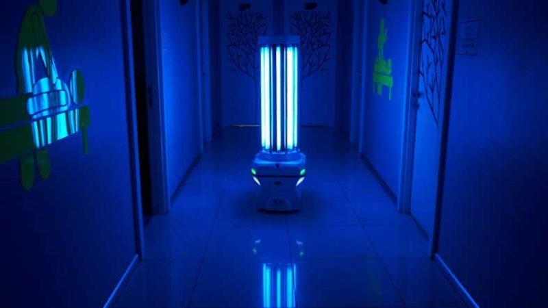 Koronavirüsü Işıkla Yok Eden Yerli Robot UV-C Tanıtıldı [Video]