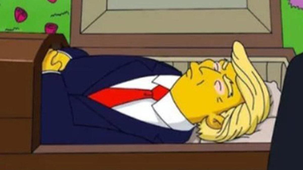 Donald Trump’ın Ölümünü Gösteren Simpsonlar Sahnesi Gerçek mi?