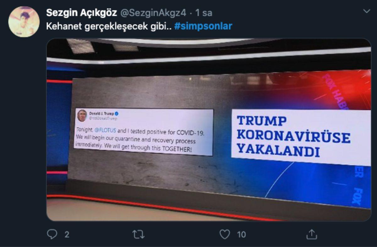 Donald Trump’ın Ölümünü Gösteren Simpsonlar Sahnesi Gerçek mi?