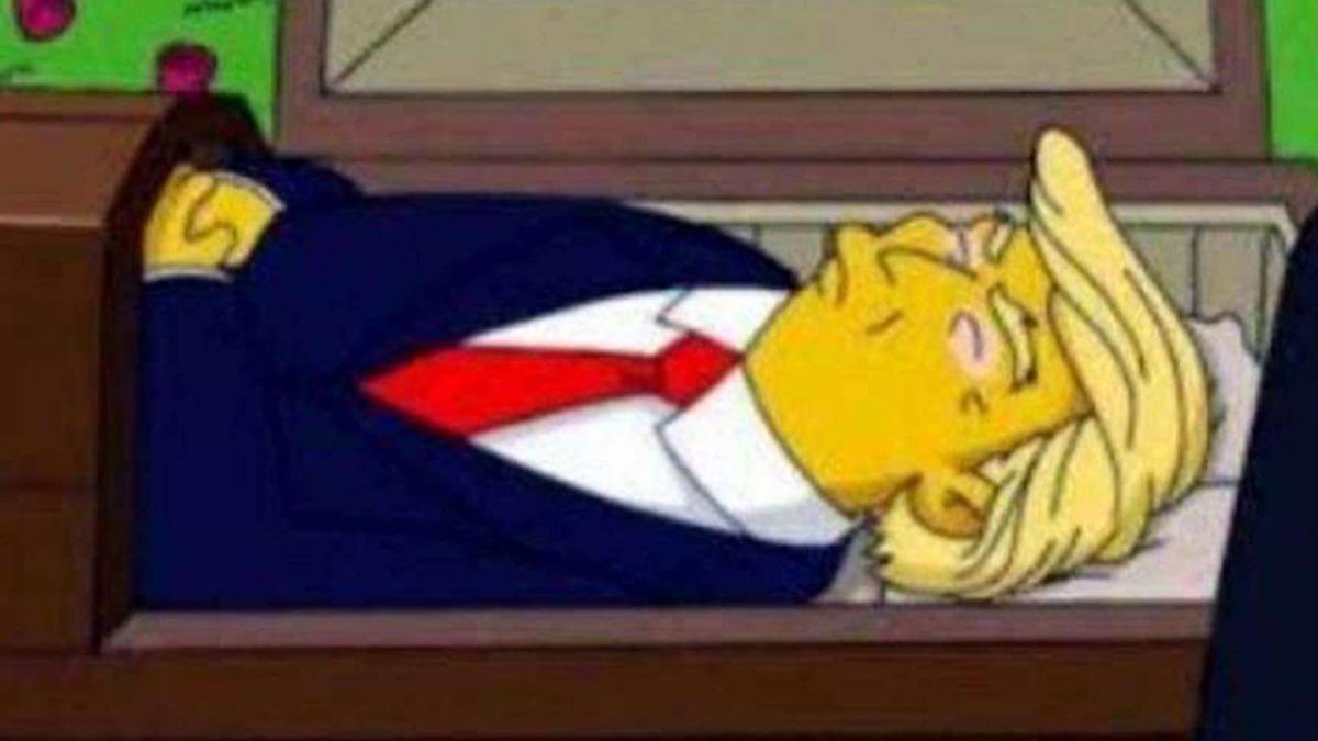 Donald Trump’ın Ölümünü Gösteren Simpsonlar Sahnesi Gerçek mi?
