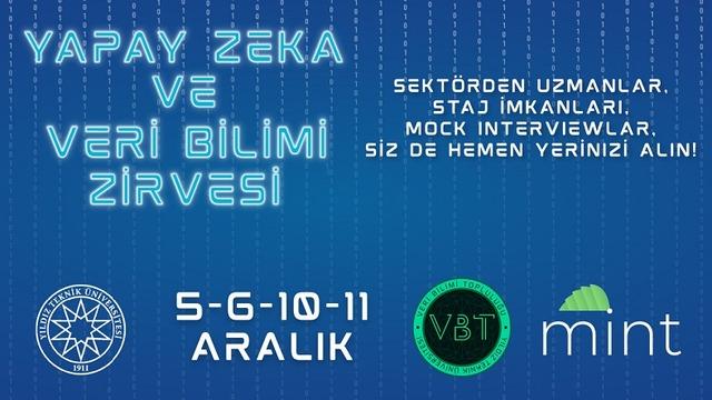 Yıldız Teknik Üniversitesi Yapay Zeka ve Veri Bilimi Zirvesi Başladı
