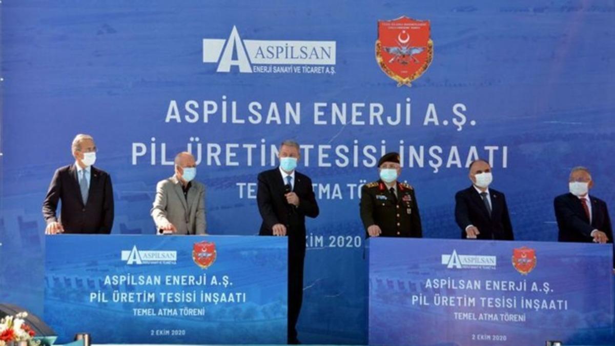 Yılda 21 Milyon Üretim Kapasitesine Sahip Yerli  Lityum İyon Pil Fabrikasının Temeli Atıldı