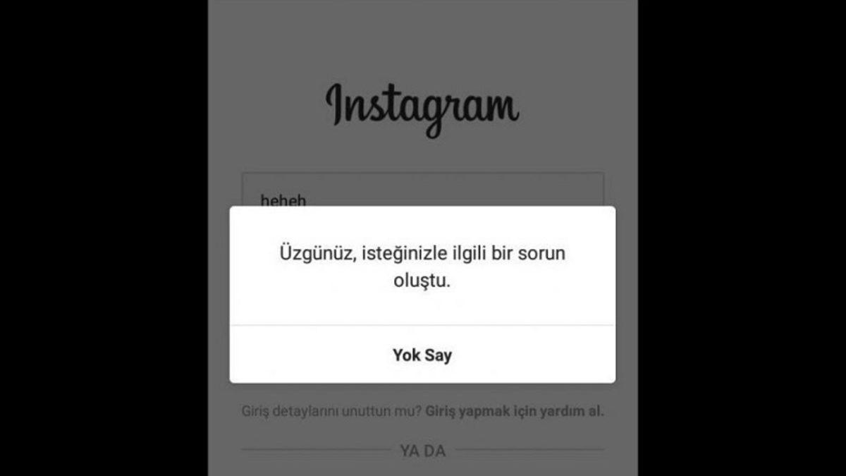 ‘Instagram’a Giriş Yapamıyorum’ Hatası Neden Olur ve Nasıl Çözülür?