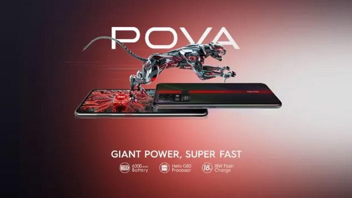 TECNO, 6.000 mAh Bataryalı Akıllı Telefonu Pova’yı Tanıttı